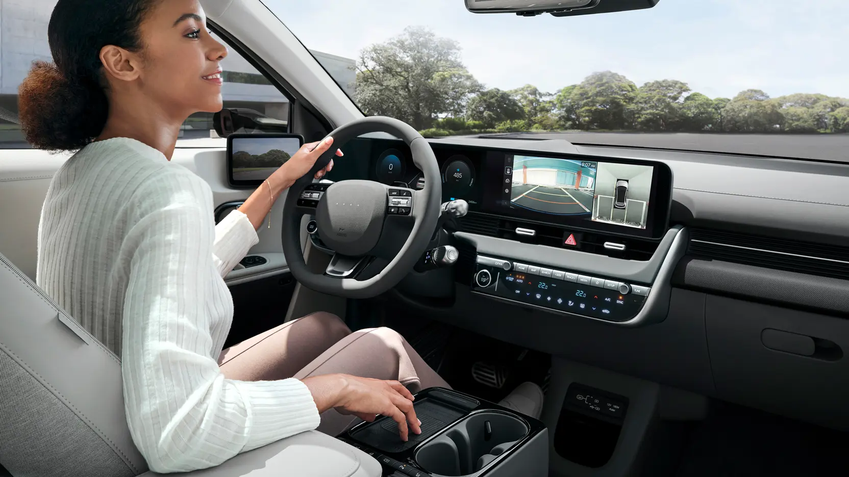 Hyundai IONIQ 5 2024 Interior Blind Spot Monitor 2